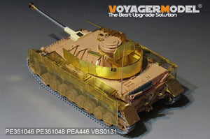 Voyager Model PEA446 WWII German Pz.Kpfw.IV Ausf.J &amp;quot;Thoma shields&amp;quot; wire mesh schürzen (Last Production) (For RFM 5033) 1/35 – zdjęcie 6