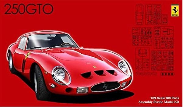 Fujimi 126661 Ferrari 250GTO Version Spéciale (avec Roues à Rayons) 1/24