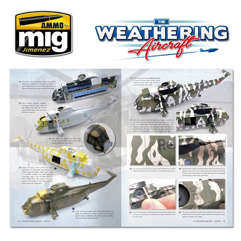 Ammo of Mig Jimenez 5212 The Weathering Aircraft 12 - WINTER (Anglais) – image 3