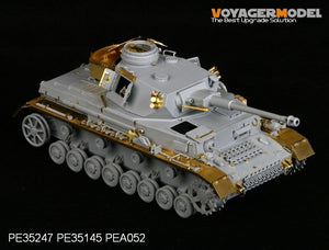 Maquette Voyager PEA052 Coffre de rangement pour char allemand Pz.Kpfw.IV de la Seconde Guerre mondiale (pour Ausf.E~J) 1/35 – imagen 3