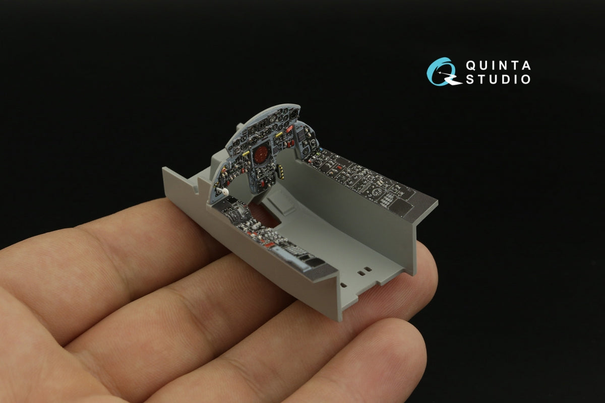 Intérieur coloré imprimé en 3D sur papier décalcomanie Quinta Studio QD32188 F-104J (Italeri) 1/32 – immagine 9