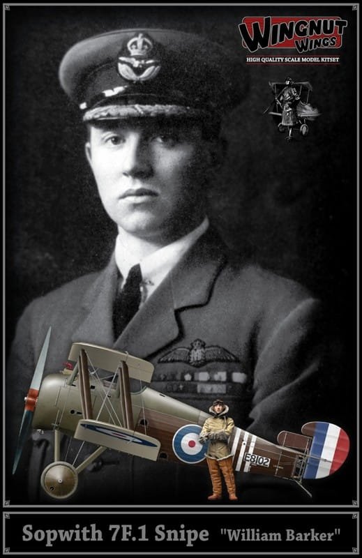 Wingnut Wings 32608 Sopwith 7F.1 Snipe « William Barker » 1/32