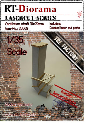 RT-Diorama 35568 Conduit de ventilation 10x20mm 1/35