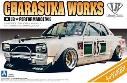 Aoshima 05757 Nissan Skyline Charasuka Works LB-performance Liberty Walk 1/24 