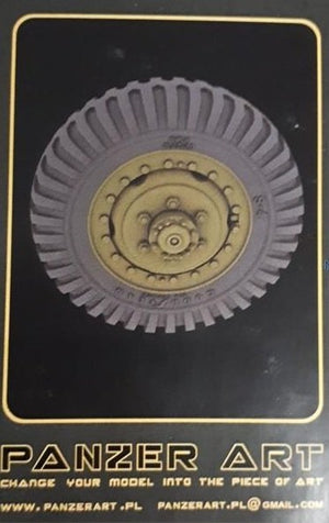 Roues de route Panzer Art RE35-667 M3 « voiture de reconnaissance » (Goodyear) 1/35