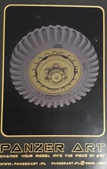 Roues de route Panzer Art RE35-667 M3 « voiture de reconnaissance » (Goodyear) 1/35