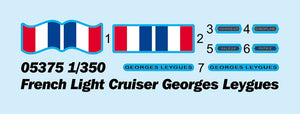 Trumpeter 05375 Croiseur léger français Georges Leygues 1/350 – immagine 3