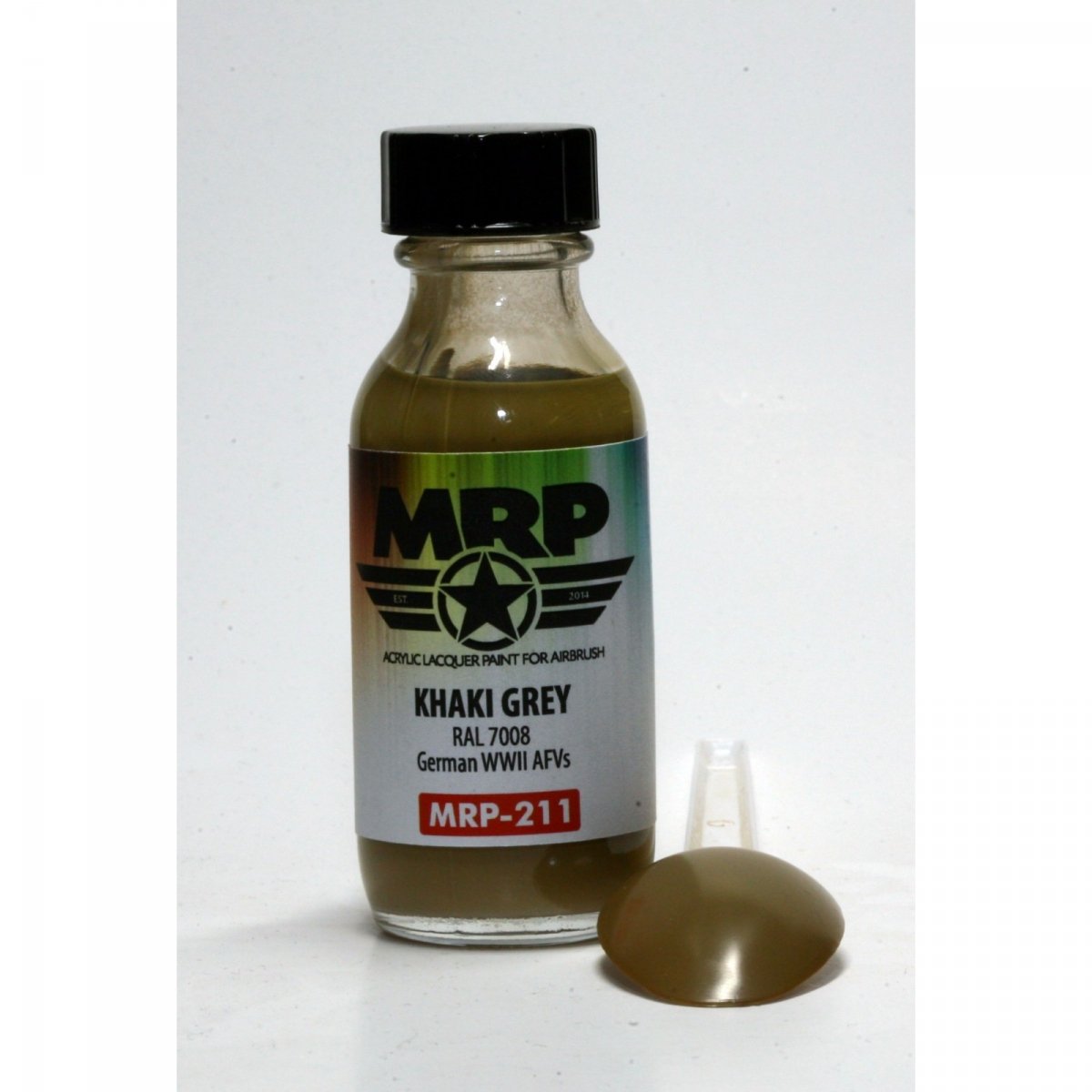 Peinture MR. Paint MRP-211 Gris kaki RAL 7008 30 ml  – immagine 2