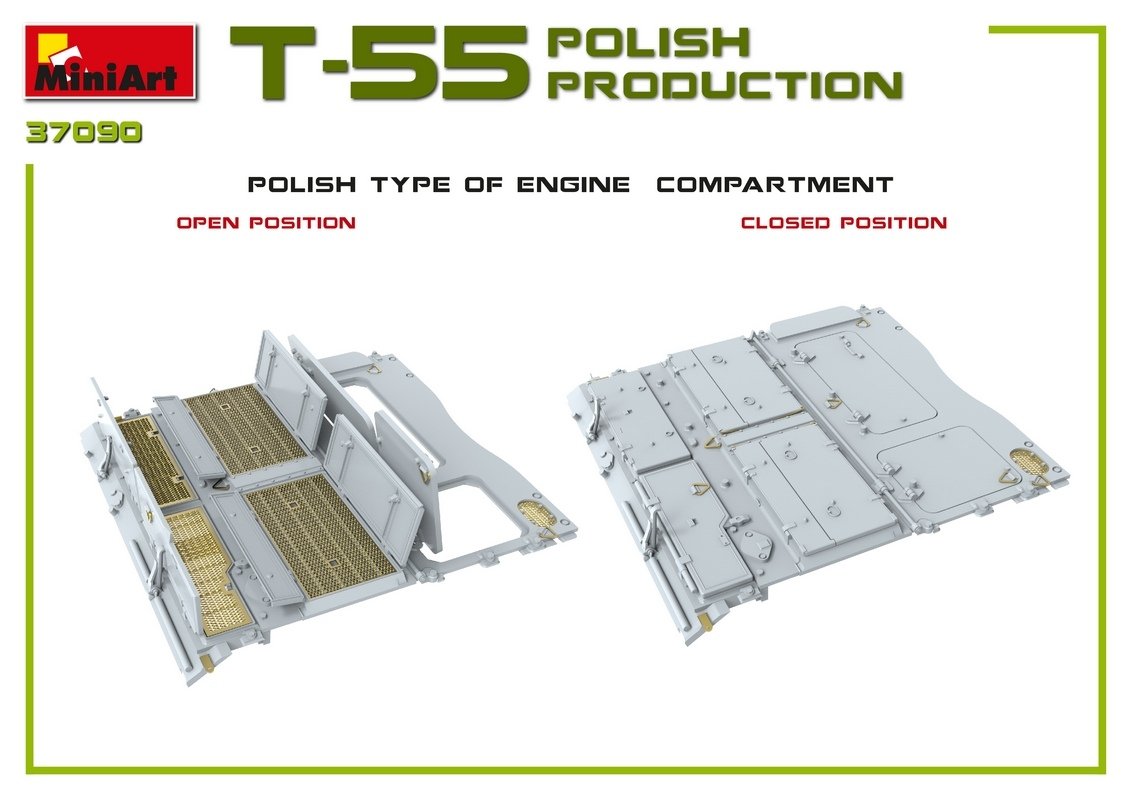 MiniArt 37090 T-55A POLISH PRODUCTION 1/35 – zdjęcie 10