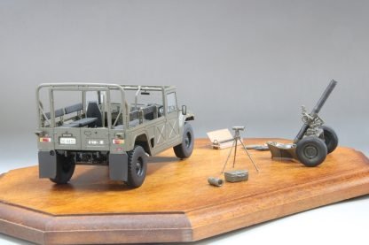 Fine Molds FM59 JGSDF Mortier lourd RT de 120 mm avec tracteur 1/35 – immagine 10