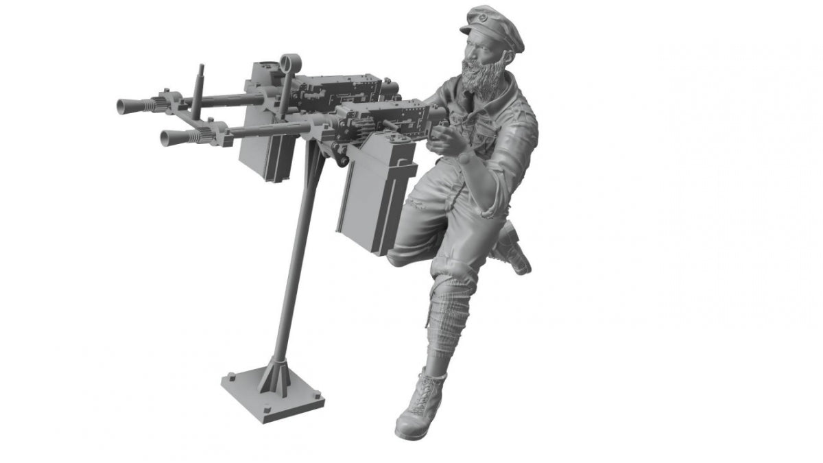 Camion de patrouille Thunder Model 35311 LRDG F30 avec plateau arrière décalé, édition limitée bonus 1/35 – immagine 19