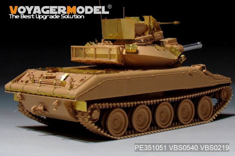 Maquette Voyager PE351051 Char aéroporté américain moderne M551A1 Sheridan pour RFM 5020 1/35 – imagen 8