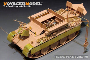Modèle Voyager PE35969 Bergepanther Ausf.A allemand de la Seconde Guerre mondiale (type ancien, porte-outils Panther A) de base pour MENG SS-015 1/35 – Bild 7