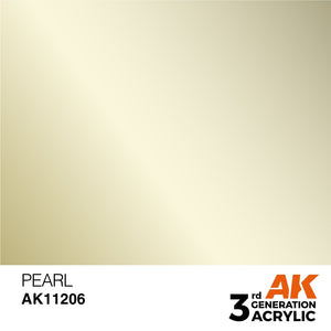 AK Interactive AK11206 PEARL – MÉTALLIQUE 17 ml