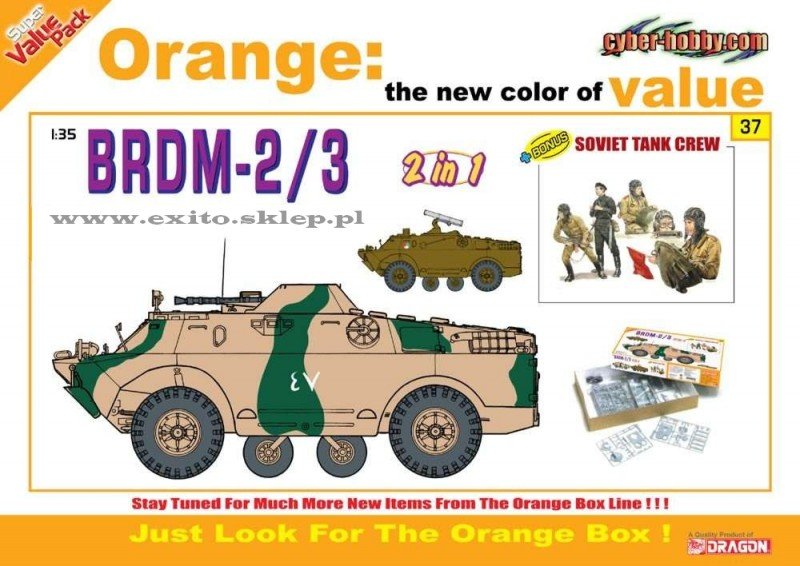 Cyber-Hobby 9137 BRDM-2/3 (1/35) 