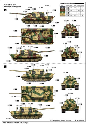 Trumpeter 00923 Allemand Sd.Kfz.186 Jagdtiger 1/16 – immagine 2