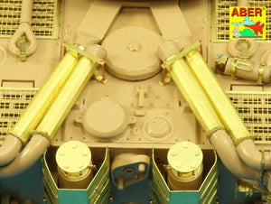 Tubes de filtre à air Aber 35A127 Feifel pour les premiers Tiger I, Ausf.E (Sd.Kfz.181) (1/35) – image 9