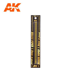 Tuyaux en laiton AK Interactive AK9112, diamètre 1,3 mm, lot de 5 unités – image 2