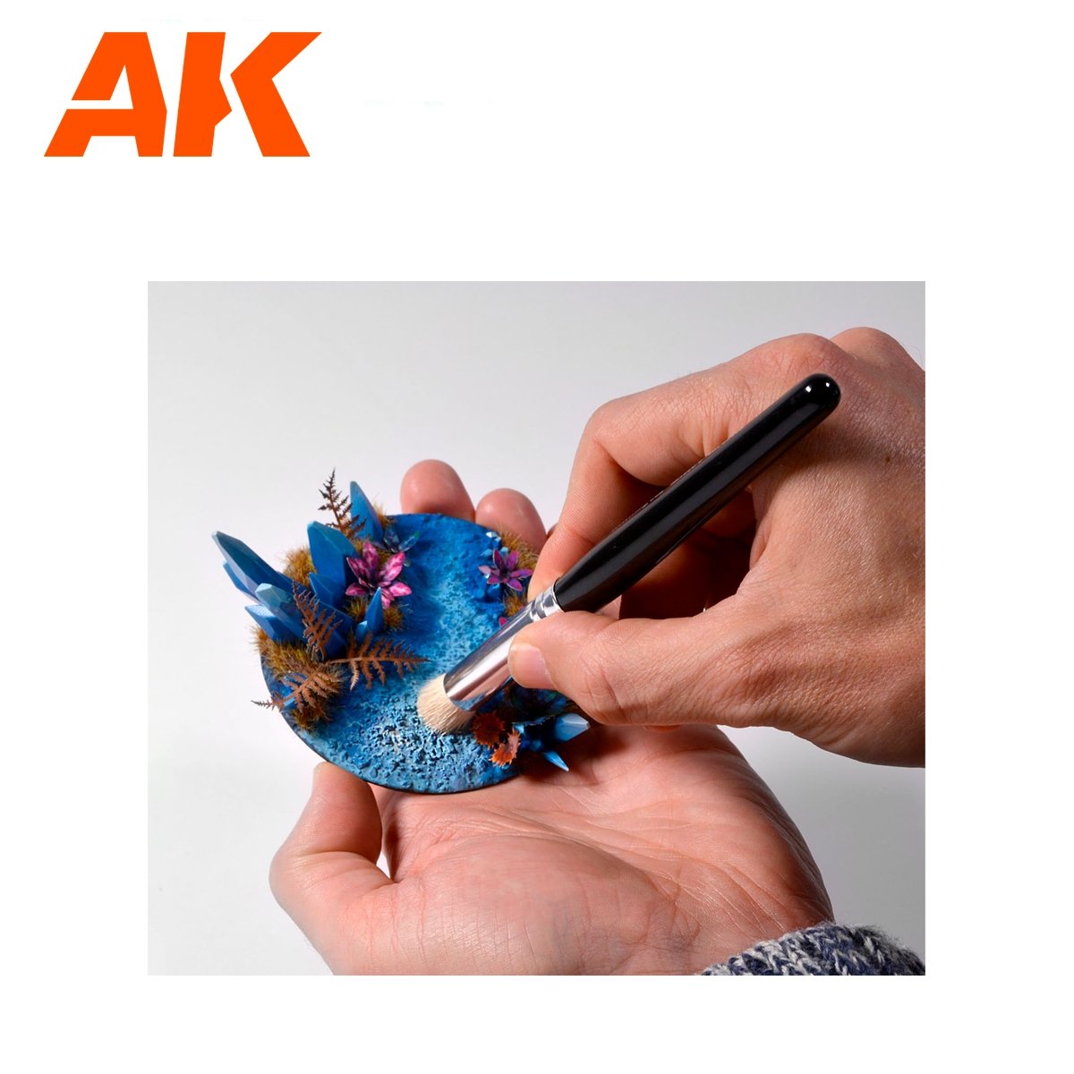 AK Interactive AK9300 ENSEMBLE DE 4 BROSSES À SEC – Bild 5