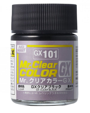 Mr.Color GX101 Noir Transparent 18 ml