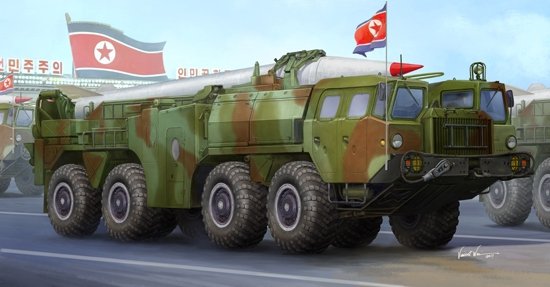 Trumpeter 01058 DPRK Hwasong 5 missile balistique tactique à courte portée 1/35
