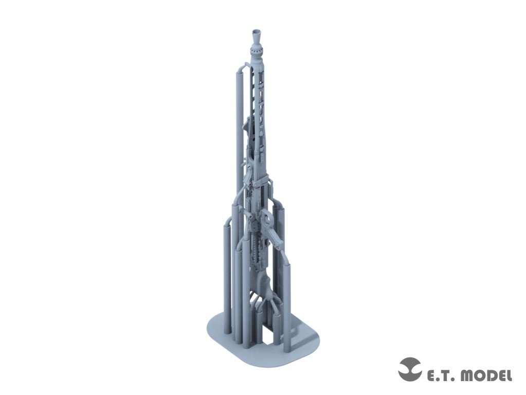 ET Model P35-218 Mitrailleuse MG3 allemande moderne et boîte de munitions (Impression 3D) 1/35 – image 7