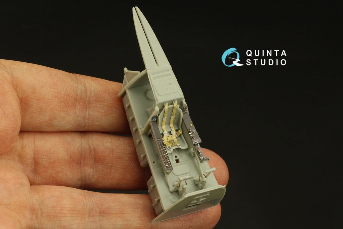 Quinta Studio QD48376 Ta 152H 3D-Printed &amp;amp; coloured Interior on decal paper (Zoukei Mura) 1/48 – zdjęcie 7
