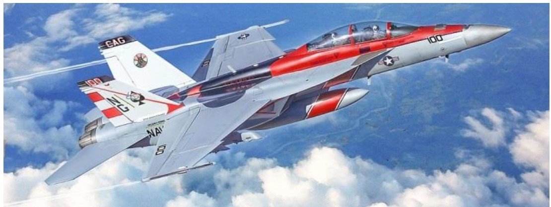 Italeri 2823 F/A-18F Couleurs spéciales de l'US Navy 1/48