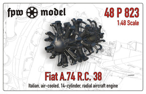 FPW Modèle 48P823 Fiat A.74 RC 38 1/48