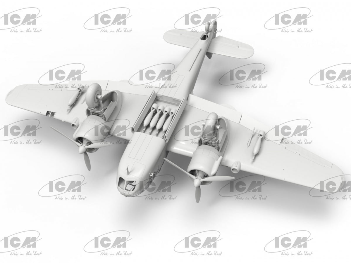 ICM 48314 Bristol Beaufort Mk.I. Raid de bombardement 1/48 – image 8
