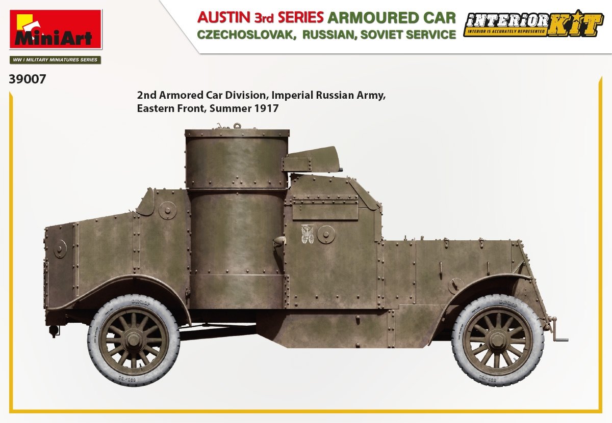 Miniart 39007 Voiture blindée Austin 3e série. Échelle 1/35 – image 2