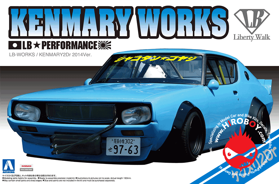 Peinture Zero Paints ZP-1402 - Bleu Glacé nacré pour Liberty Walk GC111 Skyline (Ken Mary) 60 ml – immagine 3