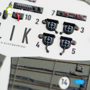 Décalcomanies 3D intérieures KELIK K72061 PBY-5A CATALINA pour maquette Tamiya au 1/72 – image 3