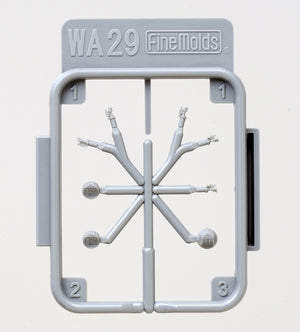 Ensemble de dispositifs de contrôle de tir AA IJN WA29 de Fine Molds au 1/700 – image 2