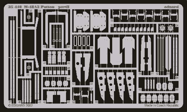 Eduard 35440 M-48A3 Patton 1/35 Tamiya  – image 2