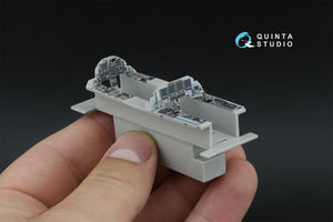 Intérieur imprimé en 3D et coloré sur papier décalcomanie Quinta Studio QDS-48596 F-15E (Hasegawa) (Petite version) 1/48 – image 3