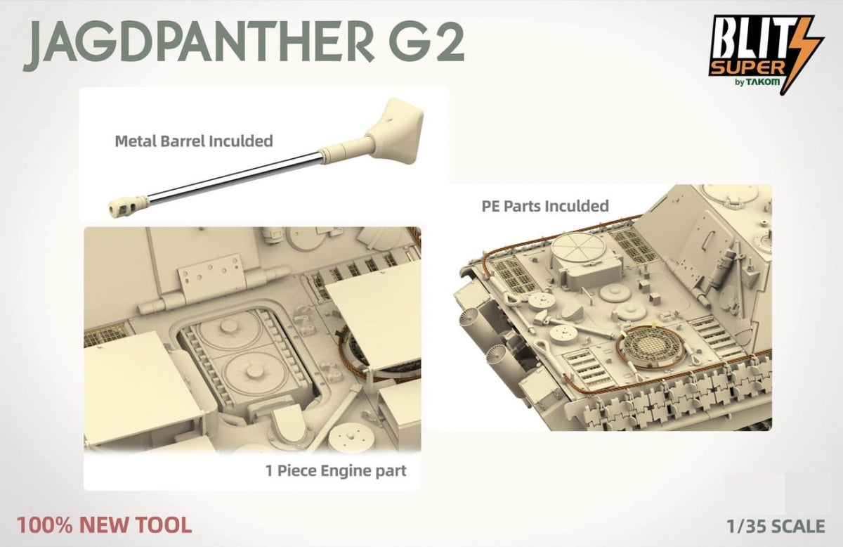Das Werk DW35042 Panther Ausf.G Production tardive SUPER BLITZ 1/35 – image 6