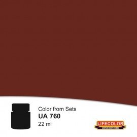 Lifecolor UA760 Terre d'ombre rouillée 22 ml 