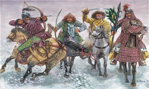 Italeri 6864 FIGURINES - MONGOLS 1/32