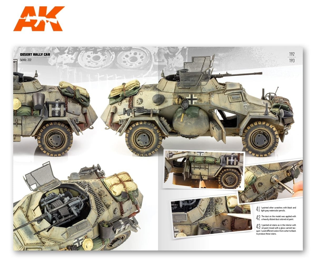 AK Interactive AK912 DAK – Véhicule blindé allemand en Afrique du Nord – image 4