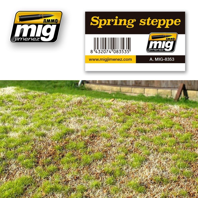 AMMO of Mig Jimenez 8353 SPRING STEPPE (230x130mm)