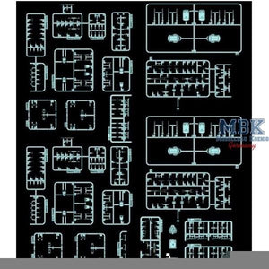 Maquette FlyHawk FH1132 Cuirassé allemand Bismarck 1941 1/700 – immagine 3