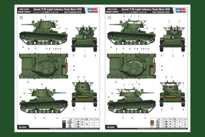 Hobby Boss 82497 Char d&amp;#39;infanterie léger soviétique T-26 Mod.1938 (1/35) – immagine 2
