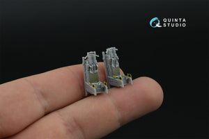 Intérieur imprimé en 3D et coloré sur papier décalcomanie pour F-15D/F-15DJ Eagle (Fine Molds) de Quinta Studio QD72215, échelle 1/72 – image 7