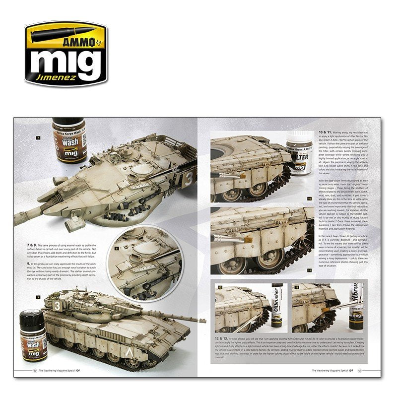 Ammo of Mig Jimenez 6128 TWMS - COMMENT PEINDRE LES CHARS DE Tsahal - GUIDE DE VIEILLISSEMENT (Anglais) – image 3
