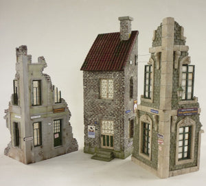 RT-Diorama 35255 Bâtiments d&amp;#39;angle (3 pièces) 1/35 – immagine 6