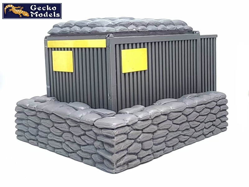 Maquette Gecko Models 35GM0118 Mini magasin dans une base militaire américaine (époque de la guerre du Vietnam) 1/35 – imagen 4