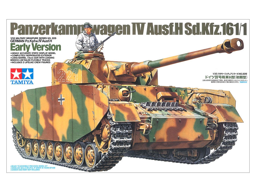 Tamiya 35209 Pz.Kpfw.IV Ausf.H allemand, version précoce (1/35) – image 2