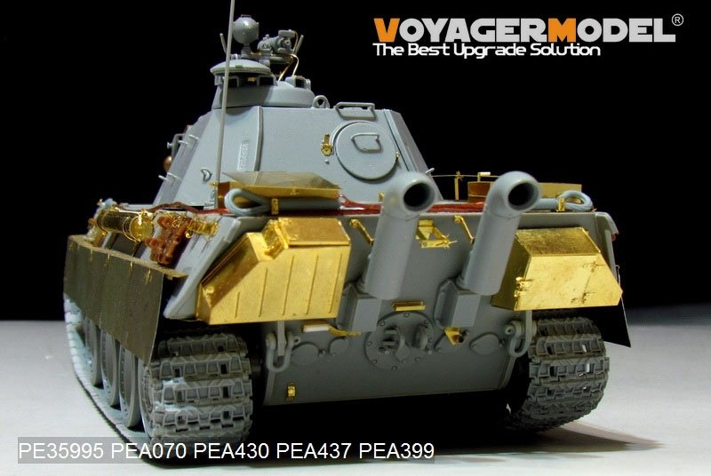 Maquette Voyager PE35995 Panther G allemand de la Seconde Guerre mondiale, version ultérieure. Modèle de base pour TAKOM 2121 au 1/35 – immagine 11