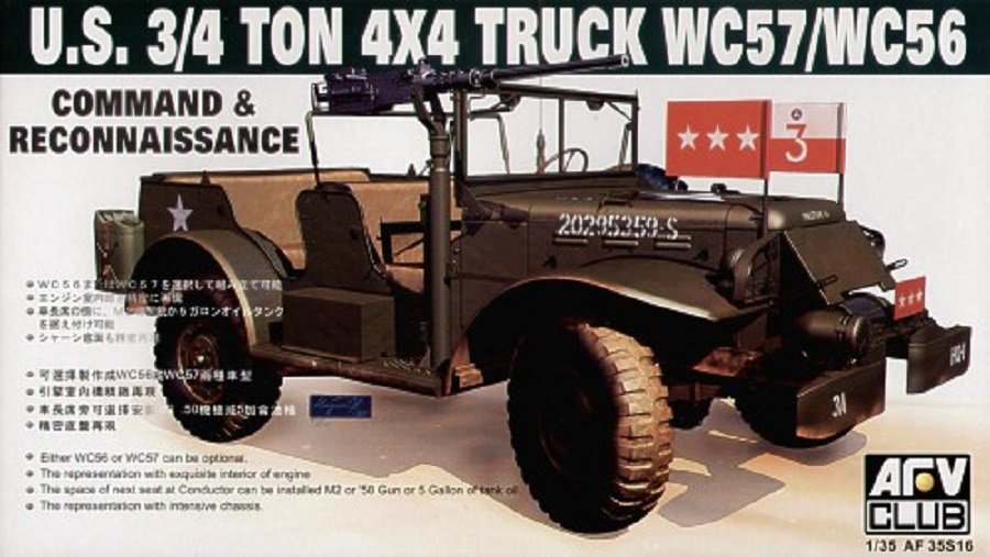 AFV Club 35S16 WC57 Voiture de commandement (1/35)